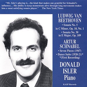 Pianist Donald Isler Plays Music Of Beethoven and Schnabel