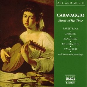 “Art & Music: Caravaggio - Music of His Time”的封面