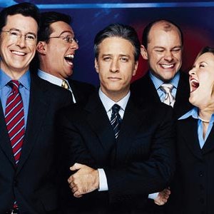 'Jon Stewart and the Writers of the Daily Show' için resim