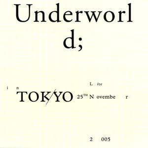 Live in Tokyo 25th November 2005