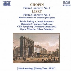 CHOPIN: Piano Concerto No. 1 / LISZT: Piano Concerto No. 1