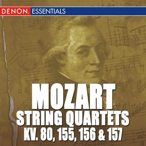 Image for 'Mozart: Quartets 1 - 4 K. 80, 155, 156 & 157'