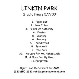 Studio Finals 5/7/00