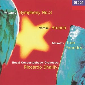 Image pour 'Mosolov: Iron Foundry/Prokofiev: Symphony No.3/Varèse: Arcana'