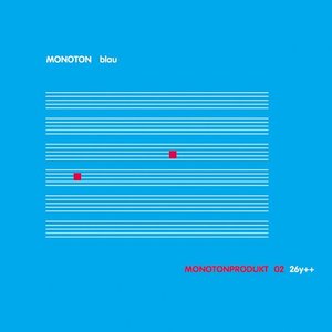 Blau - Monotonprodukt 02 26y++