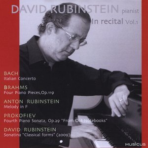 David Rubinstein - In Recital, Vol.1