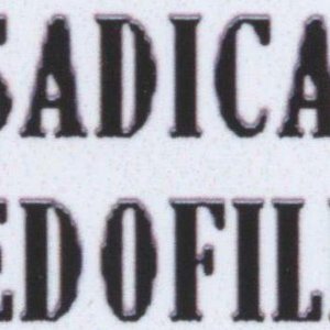 'Sadica Pedofilia' için resim