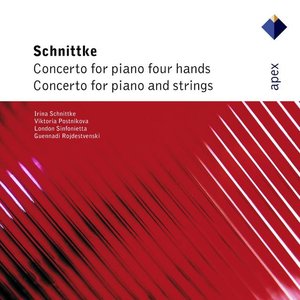 Schnittke : Concerto for Piano 4 Hands & Concerto for Piano & Strings (Apex)