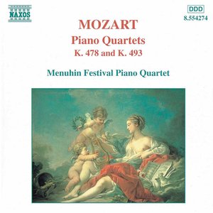 'MOZART: Piano Quartets, K. 478 and K. 493' için resim