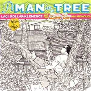 A man in a tree