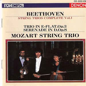 “Ludwig Van Beethoven: String Trios”的封面