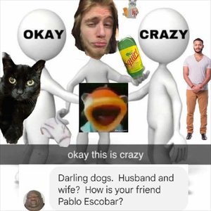 ISWEARIMSANEURJUSTCRAZY
