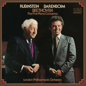 Beethoven: The 5 Piano Concertos cover