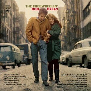 “The Freewheelin Bob Dylan”的封面
