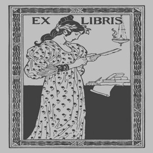 Ex​-​Libris with Oil Lamp