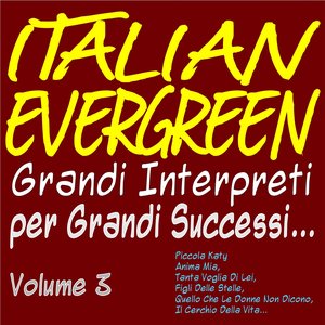 Italien Evergreen grandi interpreti per grandi successi... Vol. 3 (Piccola katy, anima mia, tanta voglia di lei, figli delle stelle, quello che le donne non dicono, il cerchio della vita...)
