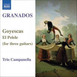 “GRANADOS: Goyescas / El Pelele (arr. for 3 guitars)”的封面