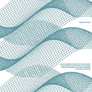 Eight Equidistant Pure Wave Oscillators, While Slipping Very Slowly to a Unison, Textually Spatialised on Eight Speakers