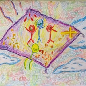 Children on a Magical Carpet