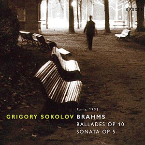 “Brahms: Ballades op.10, Sonata N°3 op.5”的封面