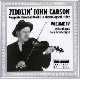 Fiddlin John Carson Vol. 4 1926 - 1927