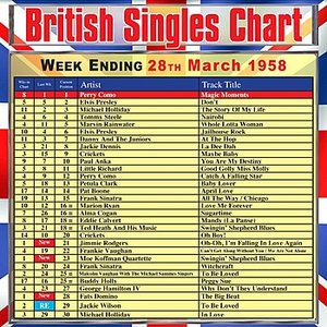 British Singles Chart - Week Ending 28 March 1958
