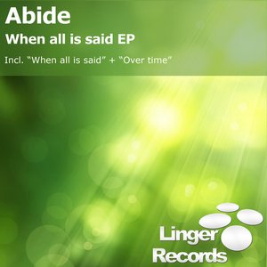 When All Is Said - EP
