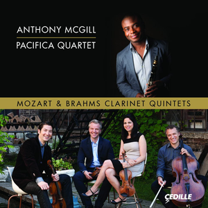 Mozart & Brahms Clarinet Quintets cover
