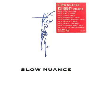 SLOW NUANCE 松田優作 CD-BOX cover