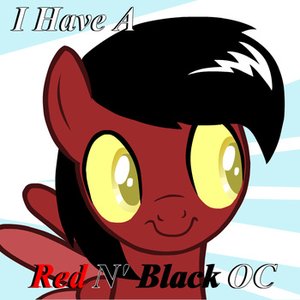 I Have A Red N' Black OC