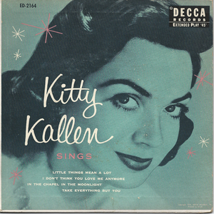 Kitty Kallen - Little Things Mean a Lot - Zortam Music