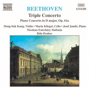 'BEETHOVEN: Triple Concerto, Op. 56 / Piano Concerto in D Major, Op. 61a' için resim