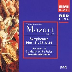Mozart: Symphonies Nos. 31, 33 & 34