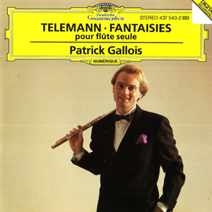 Fantaisies pour flute seule (Patrick Gallois) cover