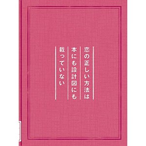 恋の正しい方法は本にも設計図にも載っていない