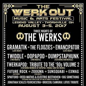 2017-08-05: Twerkapod, The Werk Out, Thornville, Ohio, USA