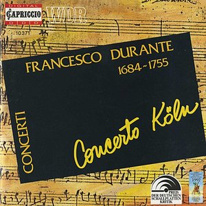 Bild für 'Durante, F.: Concertos for Strings Nos. 1-6 (Concerto Cologne)'