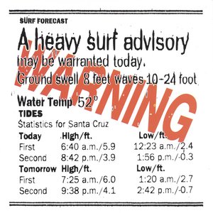 WARNING A Heavy Surf Advisory