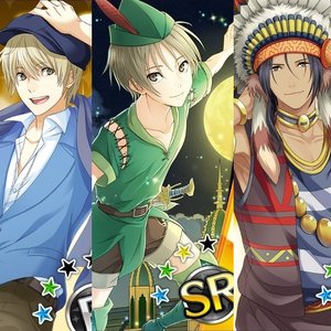 桜木陽向 (上村祐翔), 朝日奈響也 (逢坂良太), 雨宮仁 (小野友樹) 的头像