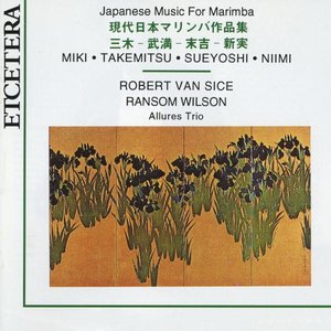 Miki, Takemitsu, Sueyoshi, Niimi, Japanese music for marimba