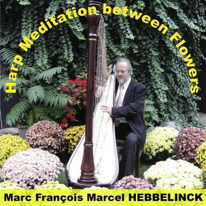 Harp Meditation Between Flowers