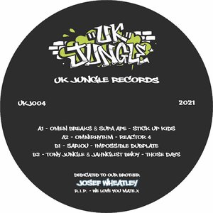 UK Jungle Records Presents: UK Jungle 004 (DIGITAL OUT NOW!! -12" VINYL RELEASE)