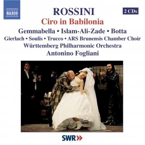 “ROSSINI: Ciro in Babilonia”的封面