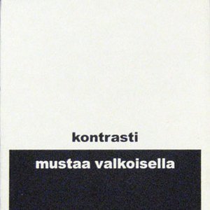 Mustaa Valkoisella