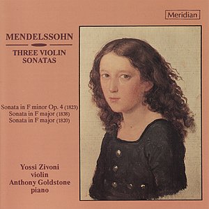 Image for 'Mendelssohn: Three Violin Sonatas'