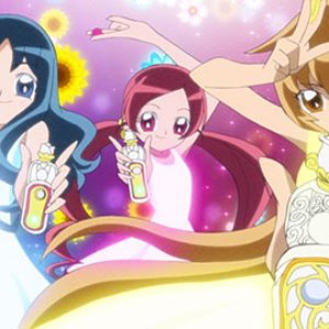 Avatar for 花咲つぼみ (水樹奈々), 来海えりか (水沢史絵), 明堂院いつき (桑島法子)
