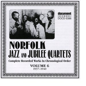 Norfolk Jazz And Jubilee Quartet Vol. 6 (1937-1940)