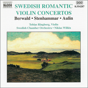 Swedish Romantic Violin Concertos cover