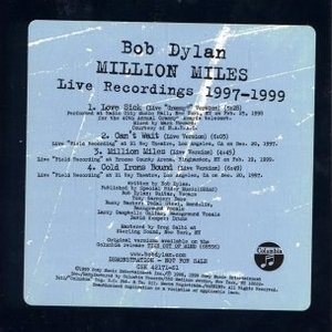 Million Miles (Live Recordings 1997-1999)