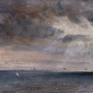 12 Paintings as Heard by the Eyes of the Cyborgs - A Storm off the Coast